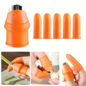 conjunto de facas de silicone para polegar