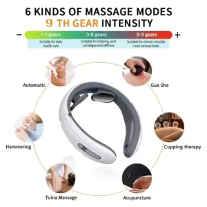 massageador elétrico de pescoço ems