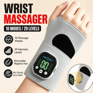 massageador de pulso elétrico sem fio