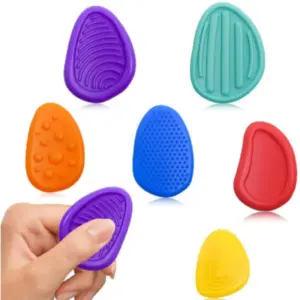 brinquedos sensoriais texturizados