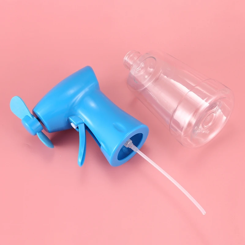 Ventilador Portátil Misting com Névoa e Spray de Água 300ml - Imagem 3