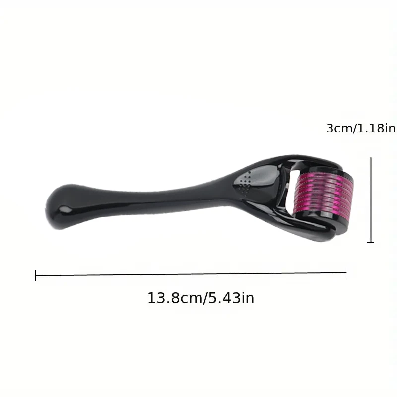 Gold Derma Roller 0.5mm 540 Agulhas Aço Inoxidável - Imagem 4