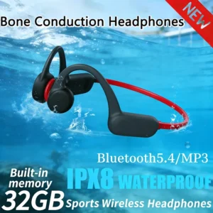 fone condução óssea bluetooth natação