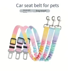 cinto de segurança de carro para cães ajustável