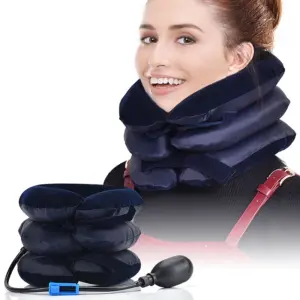 cinta de tração cervical inflável