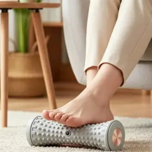 rolo de massagem para os pés
