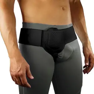cinta para hérnia inguinal masculina