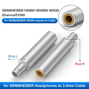 adaptador de áudio HD800 3.5mm