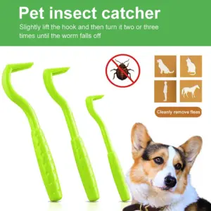 kit removedor de carrapatos e pulgas para pets