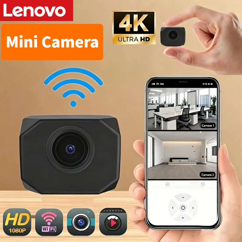 câmera mini wifi 4k 1080p