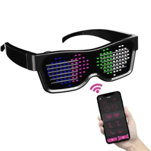 óculos led bluetooth diy