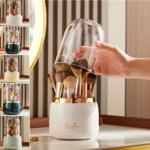 organizador de maquiagem rotativo
