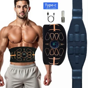 cinto de tonificação muscular abdominal ems