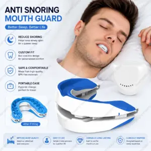 protetor bucal de silicone antirronco
