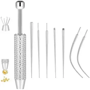 ferramenta de aplicação de piercings