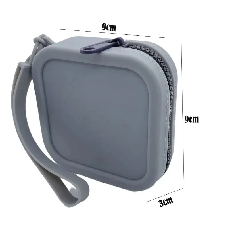 Bolsa de Silicone para Moedas com Zíper - Imagem 5