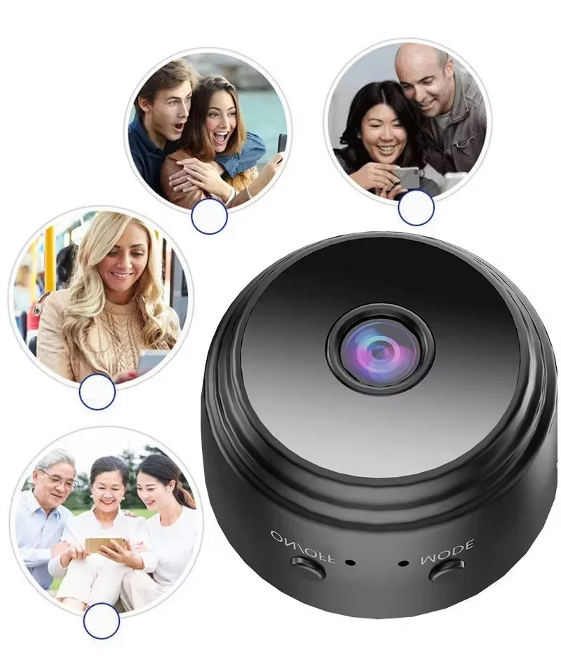Câmera WiFi A9 Mini Gravador de Vídeo Segurança 4K HD - Imagem 6