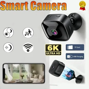 câmera mini wifi hd 6k