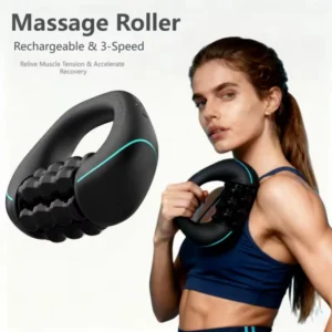 rolo elétrico recarregável massageador percussivo