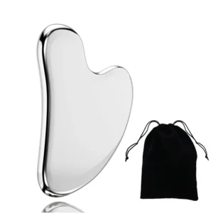 Gua Sha aço inoxidável facial corporal