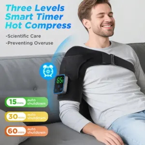 cinto massageador de ombro com aquecimento