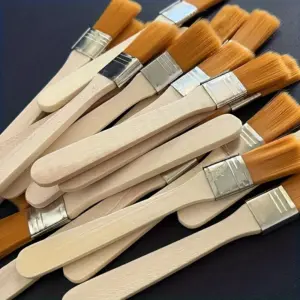 kit de 10 pincéis cerdas nylon