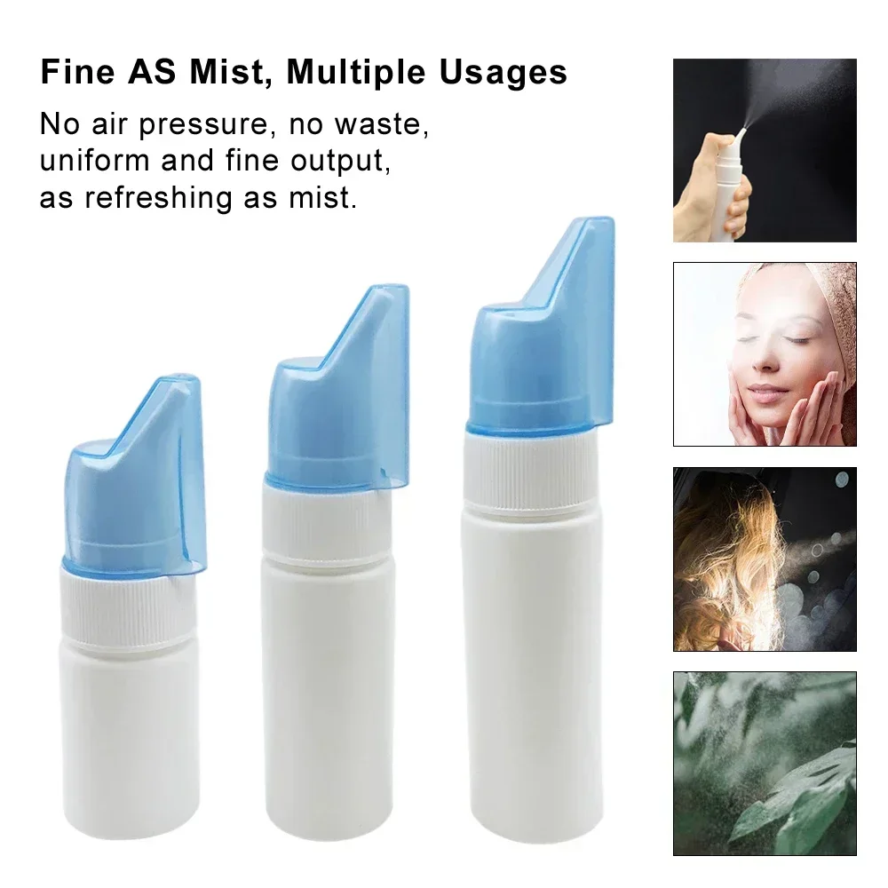 Irrigador Nasal Portátil Spray Névoa Fina 100ml - Imagem 2