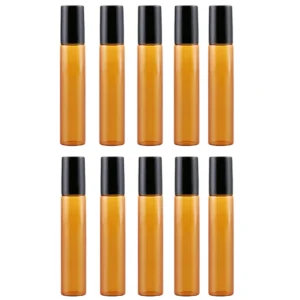 garrafas roll-on âmbar 10ml