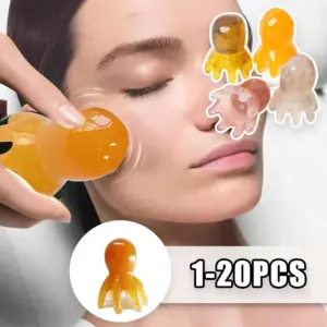 cabeça de polvo ergonômica massageador manual