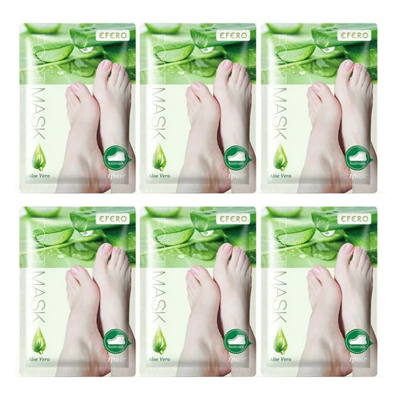 máscara esfoliante para pés