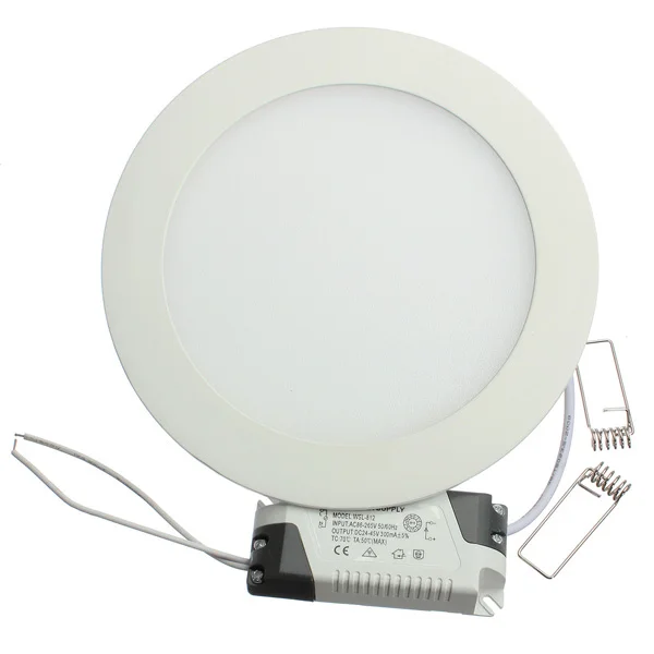 Painel LED Downlight Embutido 3W 4W 6W 9W 12W 15W 25W - Imagem 2
