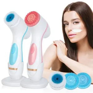 escova de limpeza facial elétrica