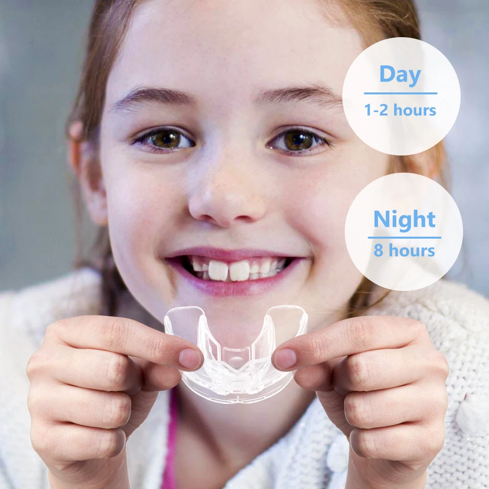 Conjunto de Aparelho Dental Infantil 3 Estágios Silicone Transparente - Imagem 5