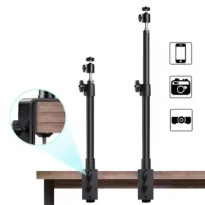 suporte de mesa retrátil braçadeira C