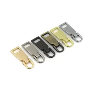 argola para zíper em metal