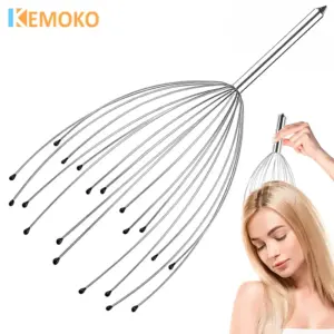 massageador de cabeça polvo manual