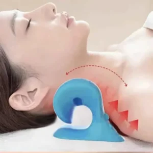 almofada massageadora cervical em u
