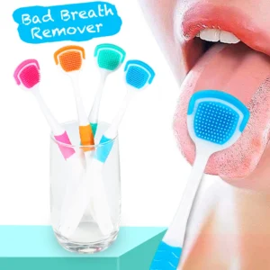 raspador de língua de silicone