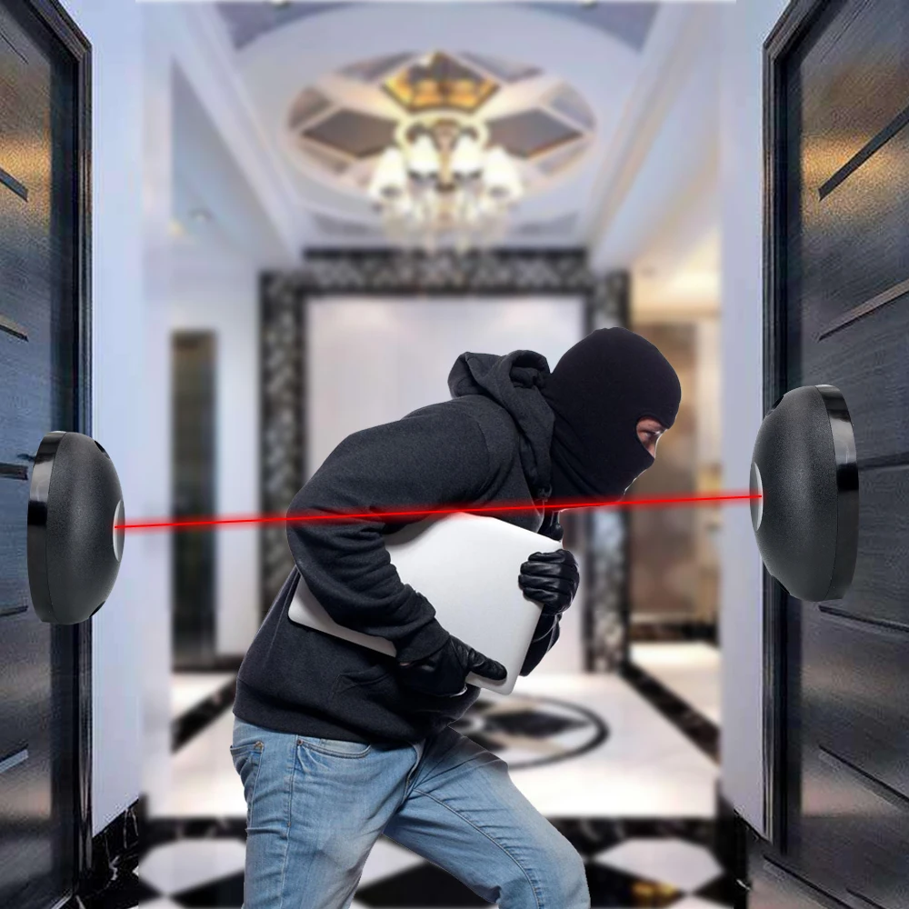 Sensor Barreira Infravermelho Feixe Único para Portas e Janelas - Imagem 2