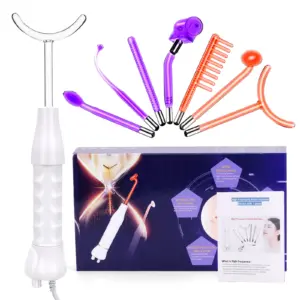 máquina facial eletroterapia alta frequência