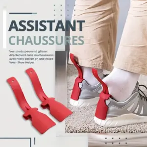 calçadeira portátil auxiliar para calçar sapatos