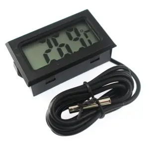 termômetro digital lcd sonda