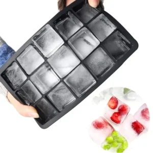 molde de gelo quadrado de silicone