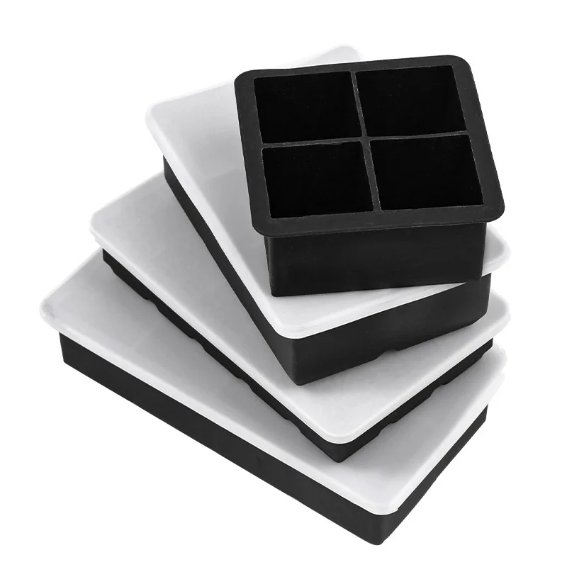 Molde de Gelo Esférico de Silicone para Coquetel Preto - Imagem 6