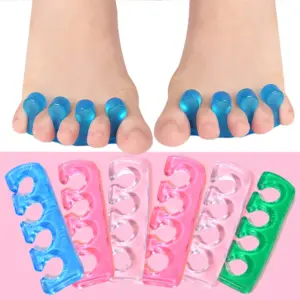 separador de dedos em silicone