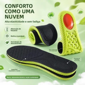 palmilha esportiva unissex