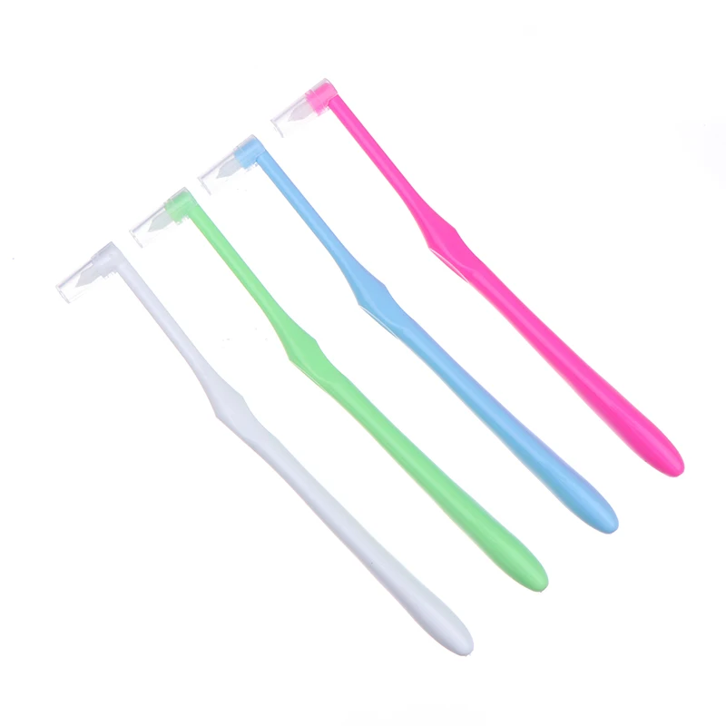 Escova Interdental Ortodôntica Haste Única Macia 4 Unidades - Imagem 3
