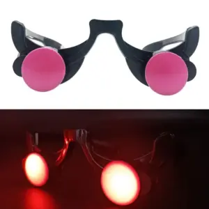 óculos led luminoso halloween