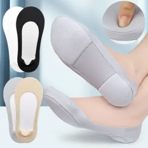 meia invisível feminina algodão