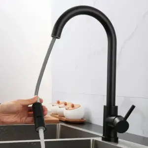 torneira de cozinha removível retrátil